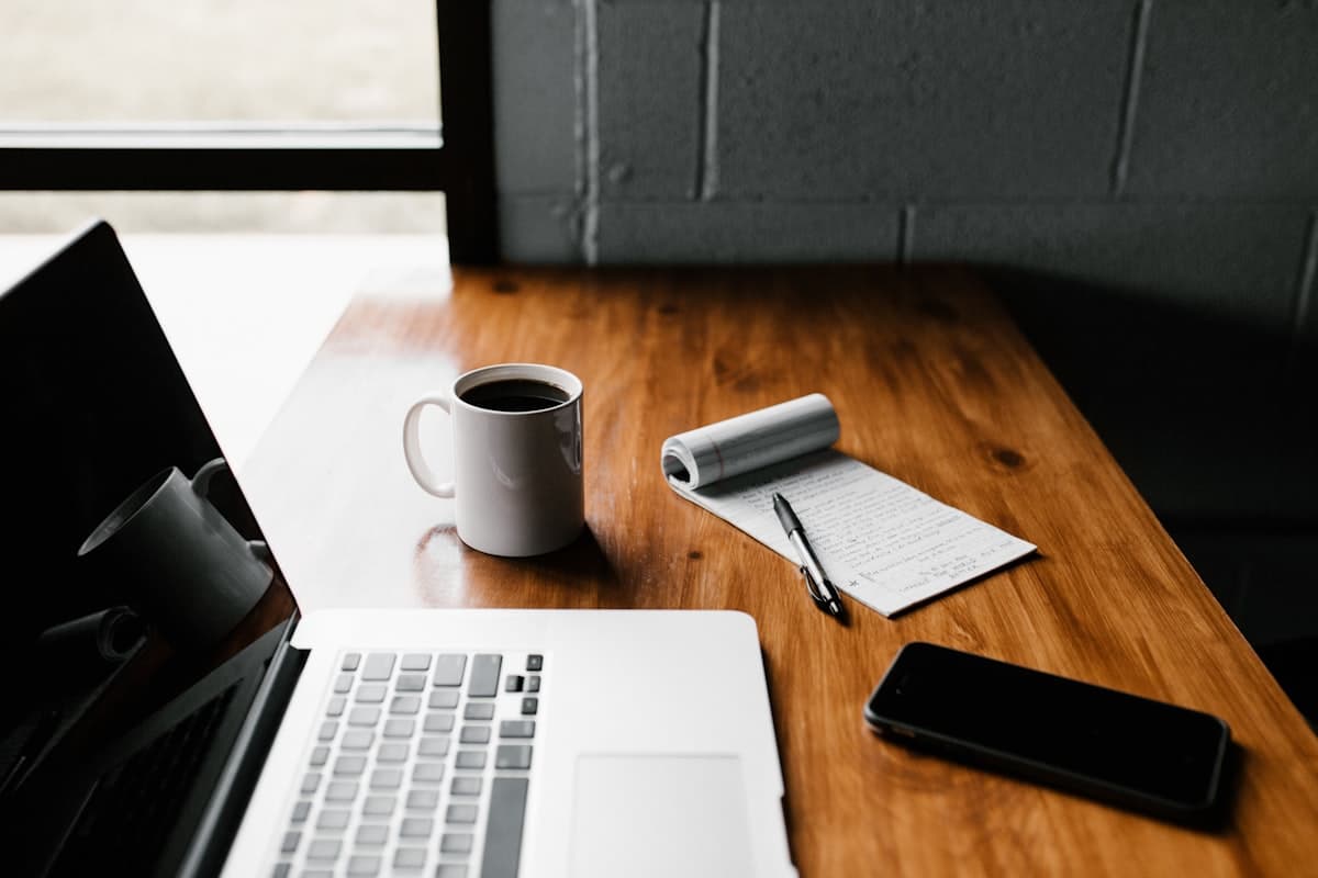 Search engine optimization analytics and click-through rate growth charts on a screen